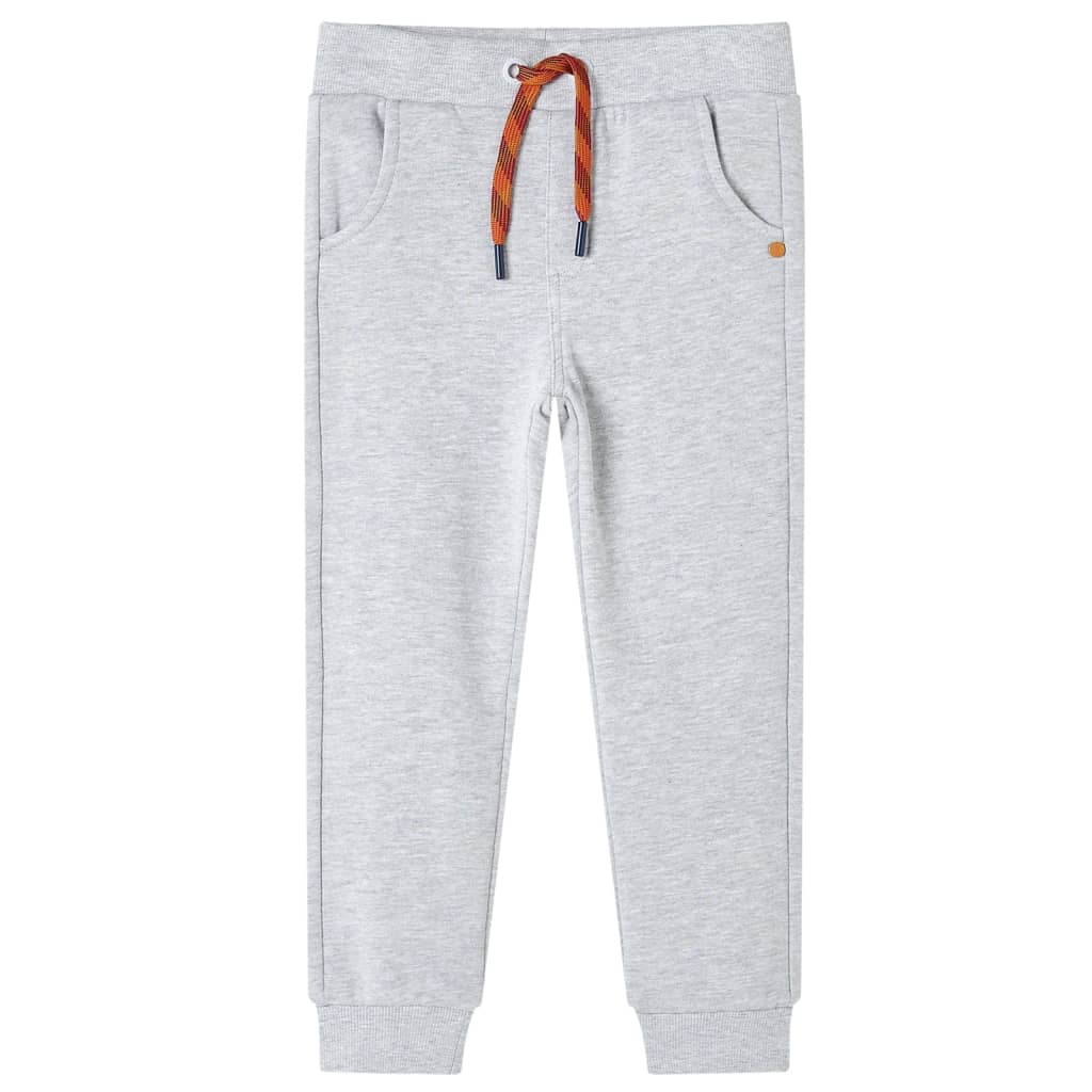 Kinder-Trainingshose Marineblau Melange 128