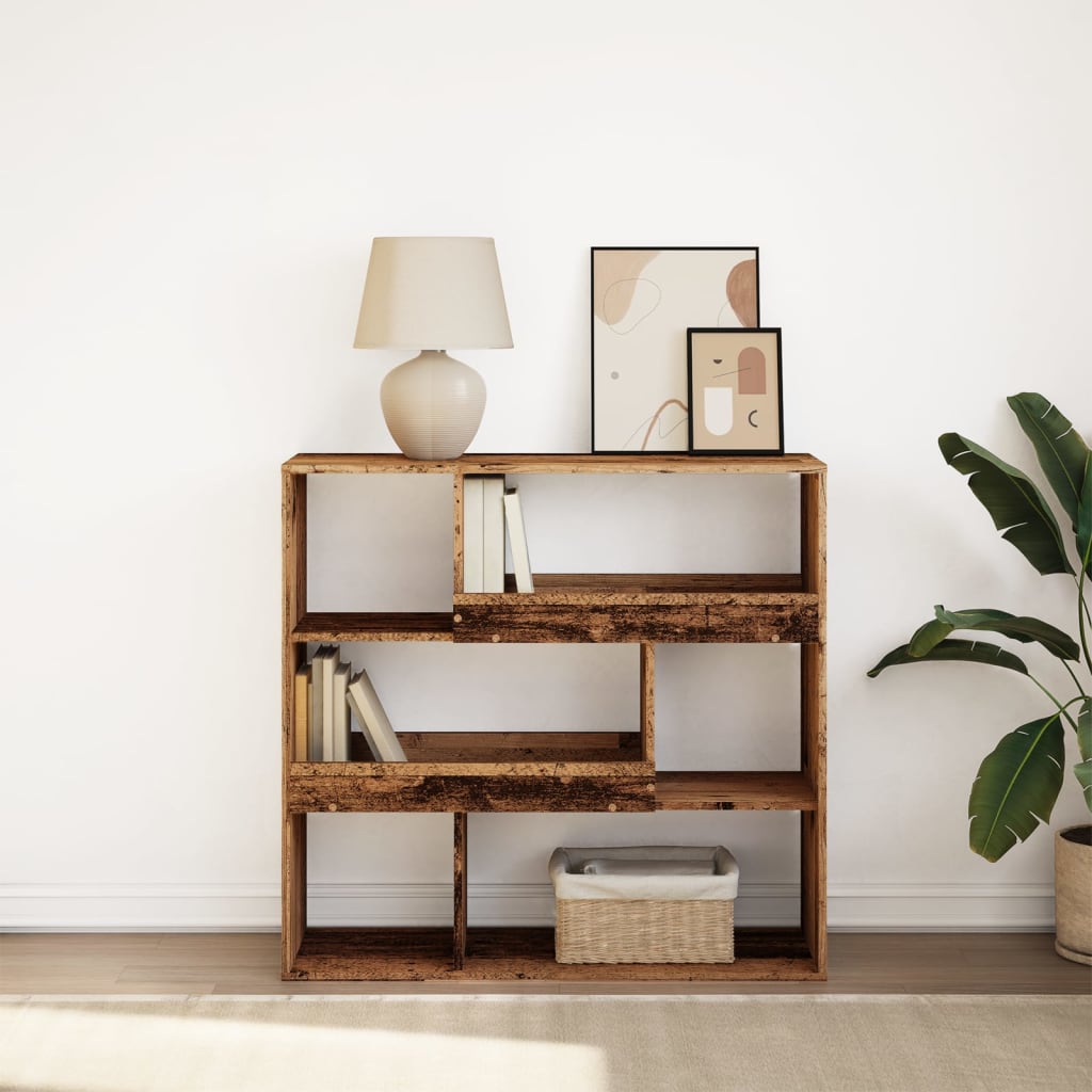 Bücherregal Räuchereiche 100x33x156,5 cm Holzwerkstoff
