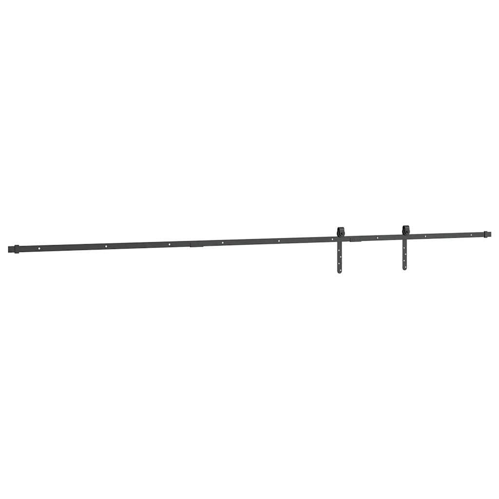 Schiebetürbeschlag Set für Schranktüren 91 cm Karbonstahl