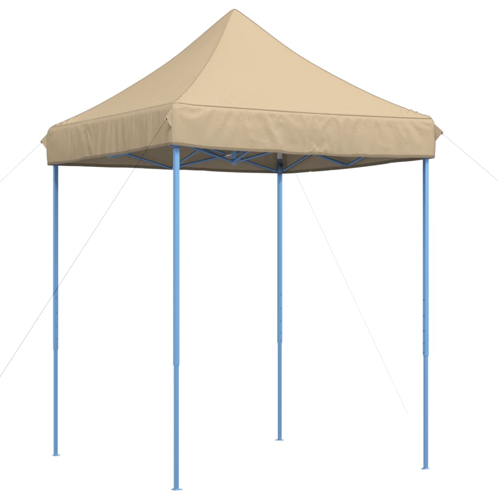 Partyzelt Faltbar Pop-Up Schwarz 200x200x306 cm
