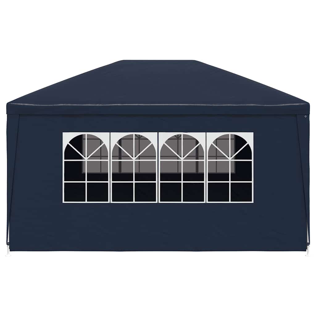 Party-Zelt 400 x 300 x 255 cm Rot PE und Stahl