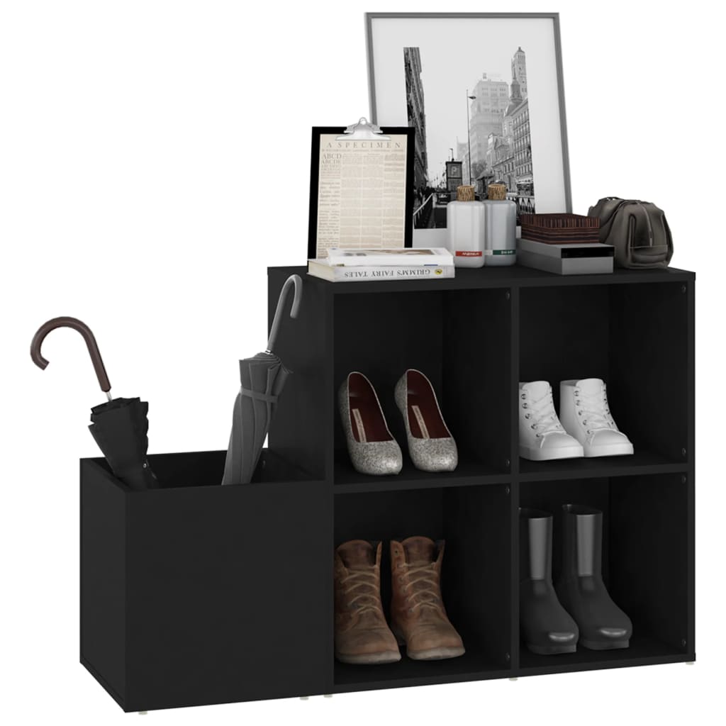 Flur-Schuhschrank Weiß 105x35,5x70 cm Holzwerkstoff
