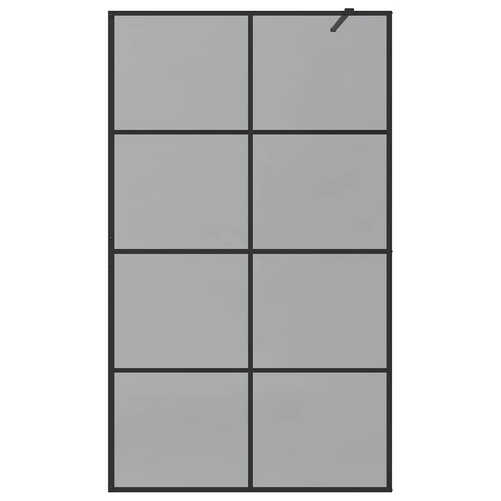 Duschwand für Begehbare Dusche mit Klarem ESG Glas 80x195 cm