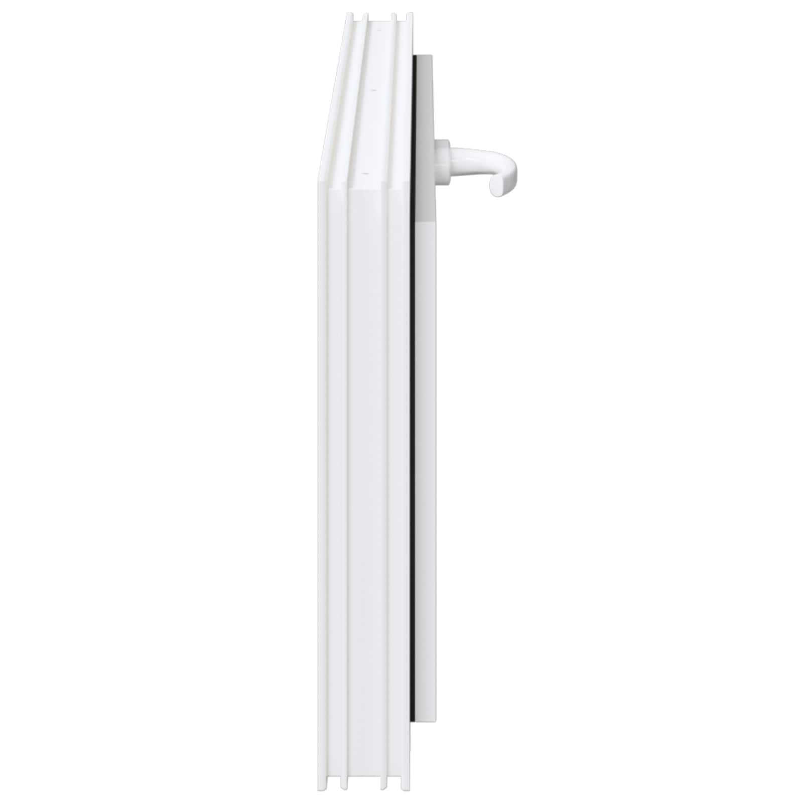 Kellerfenster RISOR 60 x 40 cm PVC und Glas Weiß