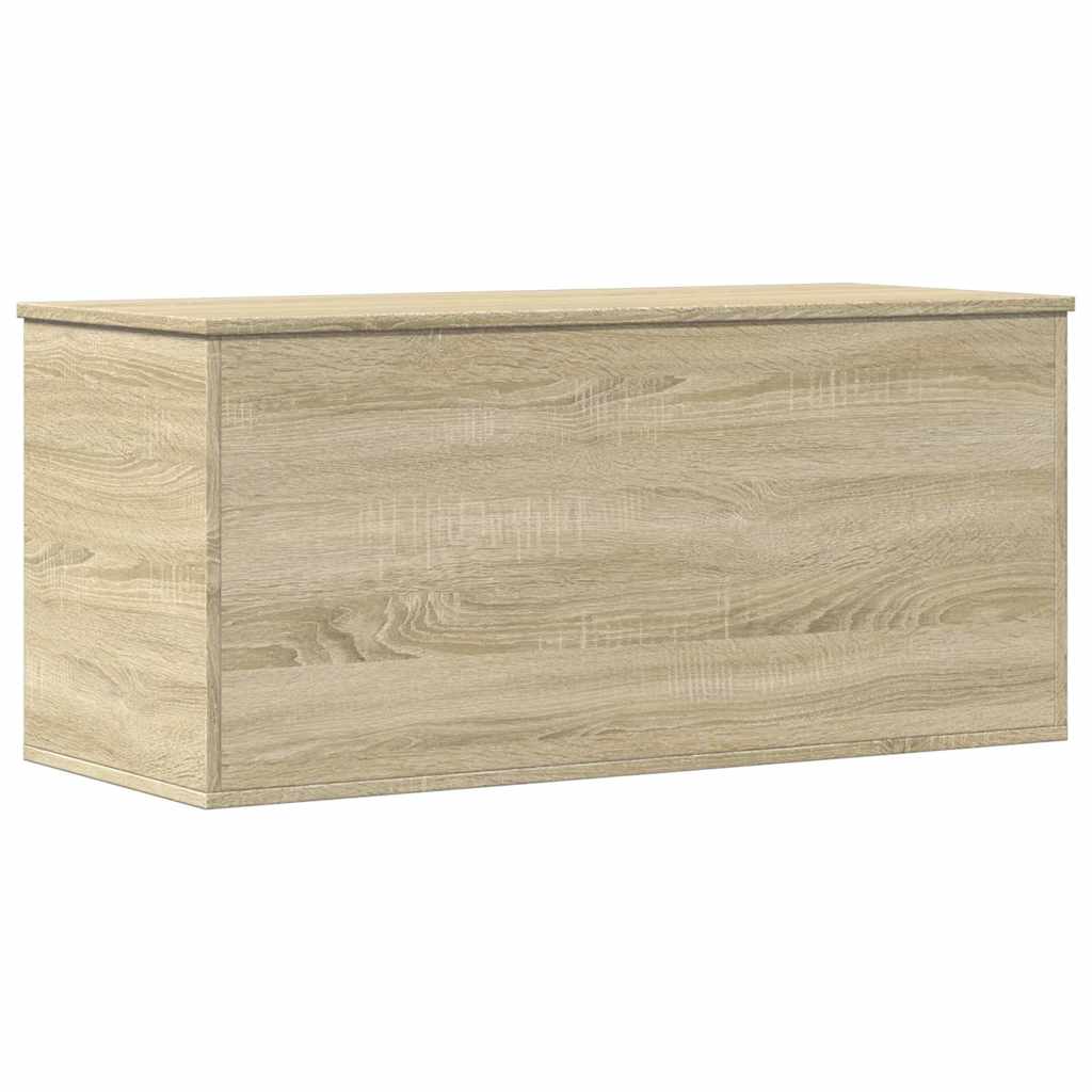 Aufbewahrungstruhe Weiß 84x42x46 cm Holzwerkstoff