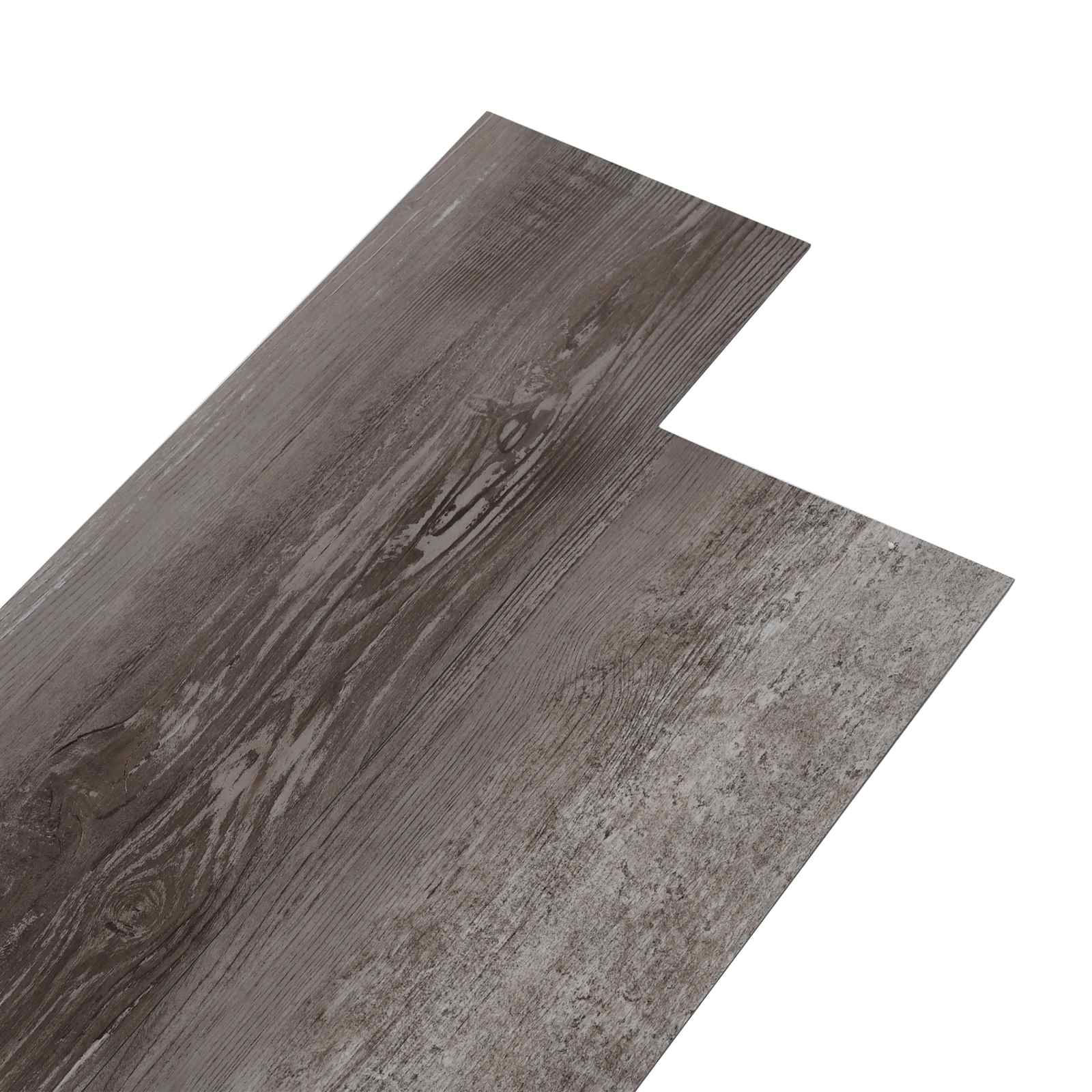 Bodenplanken 36 pcs Walnussbraun 5,02 m² PVC