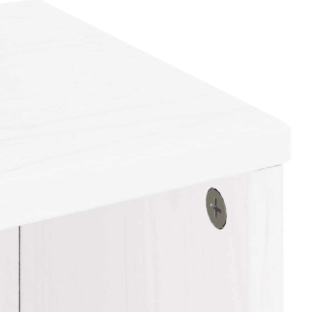 Beistellschrank ODDA 40x24x79 cm Massivholz Kiefer