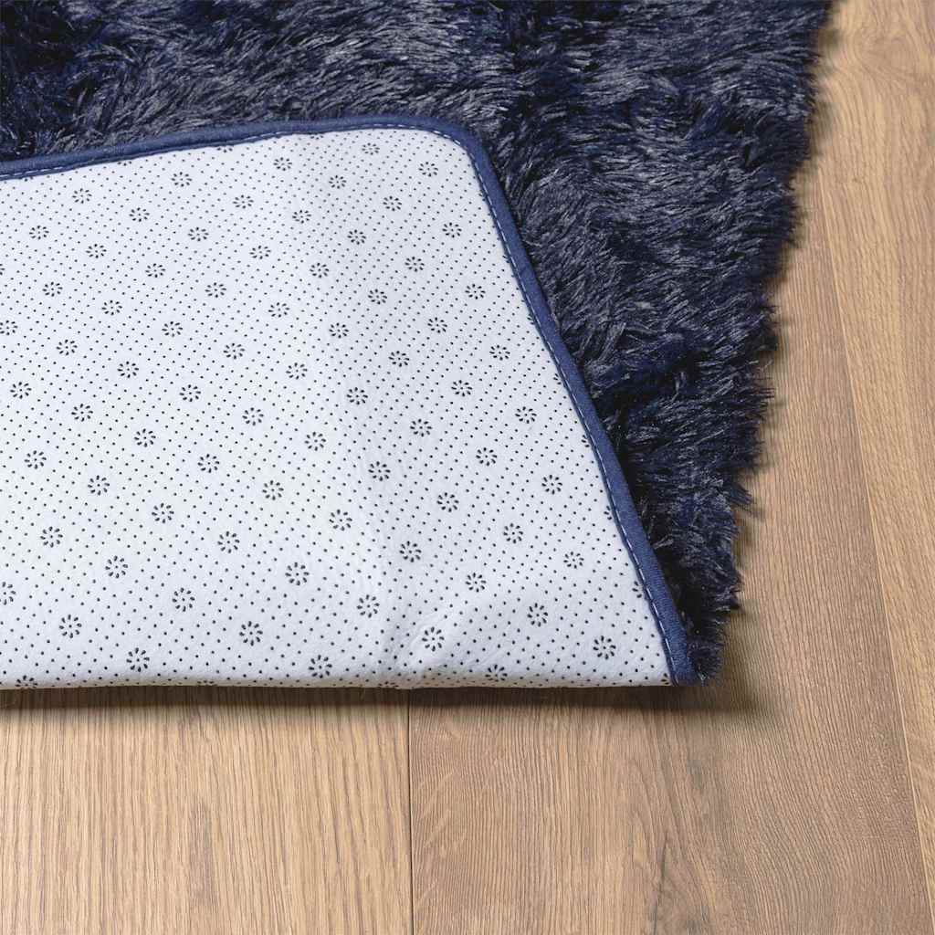 Teppich Shaggy Hochflor NAVARRA Beige 60x100 cm Polyester