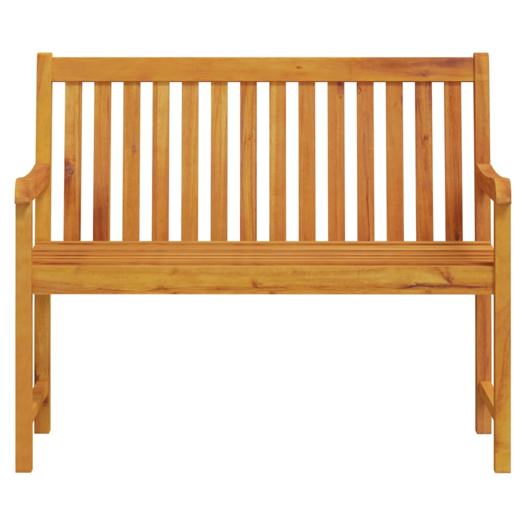 Bank Outdoor Natur 110 x 56 x 90 cm Massivholz Akazie