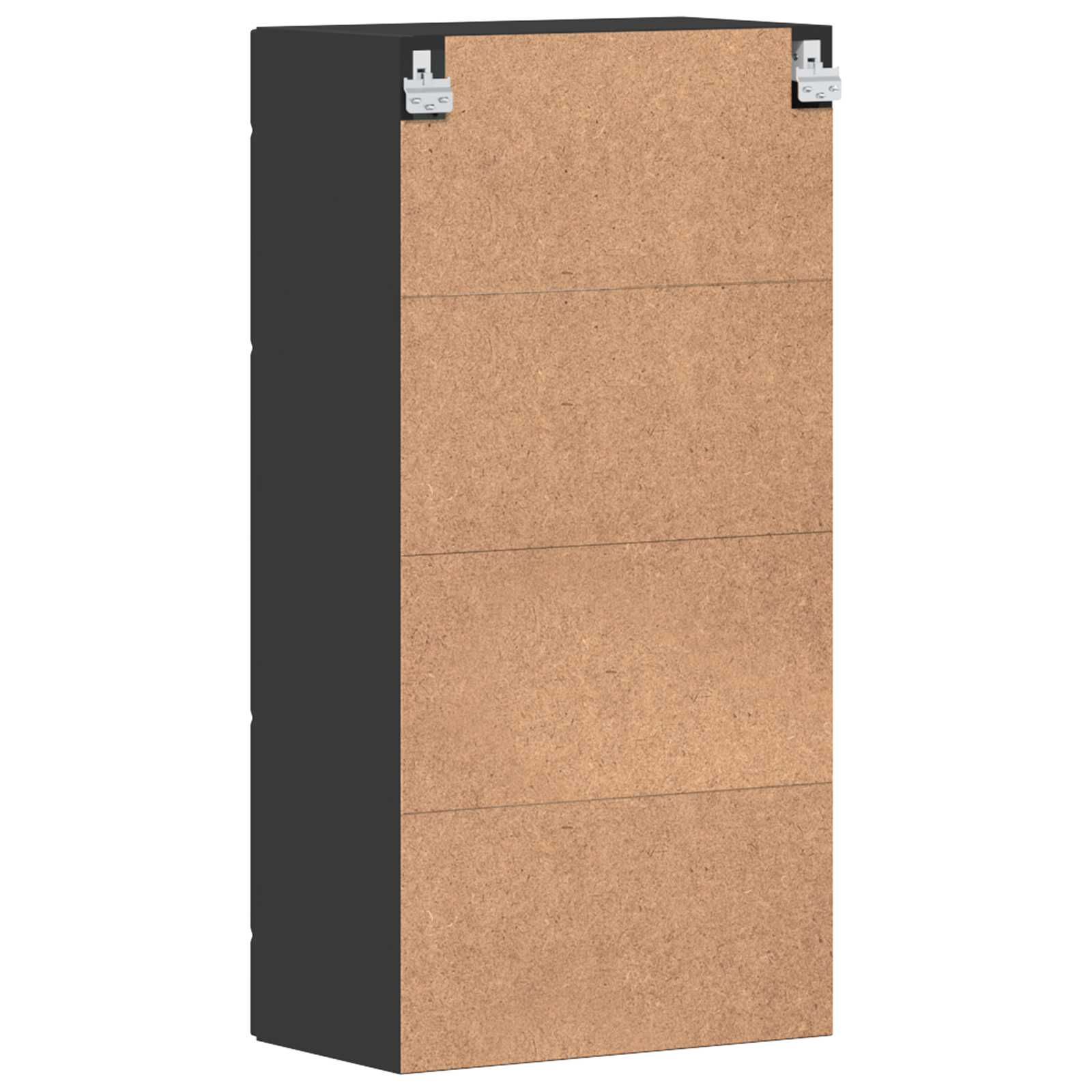 Highboard mit Regal FLORIN Weiß 60 x 35 x 182 cm Holzwerkstoff