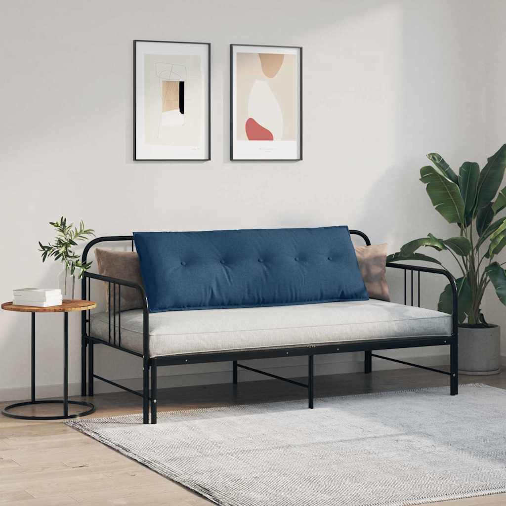 Rückenkissen Hellgrau 50 x 19 x 45 cm Stoff