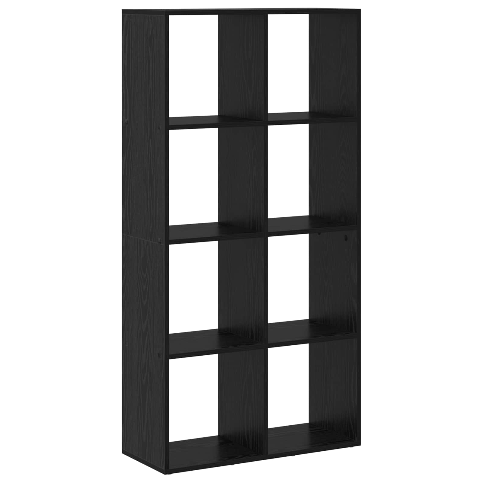 Bücherregal Weiß 137,5x29x137,5 cm Holzwerkstoff