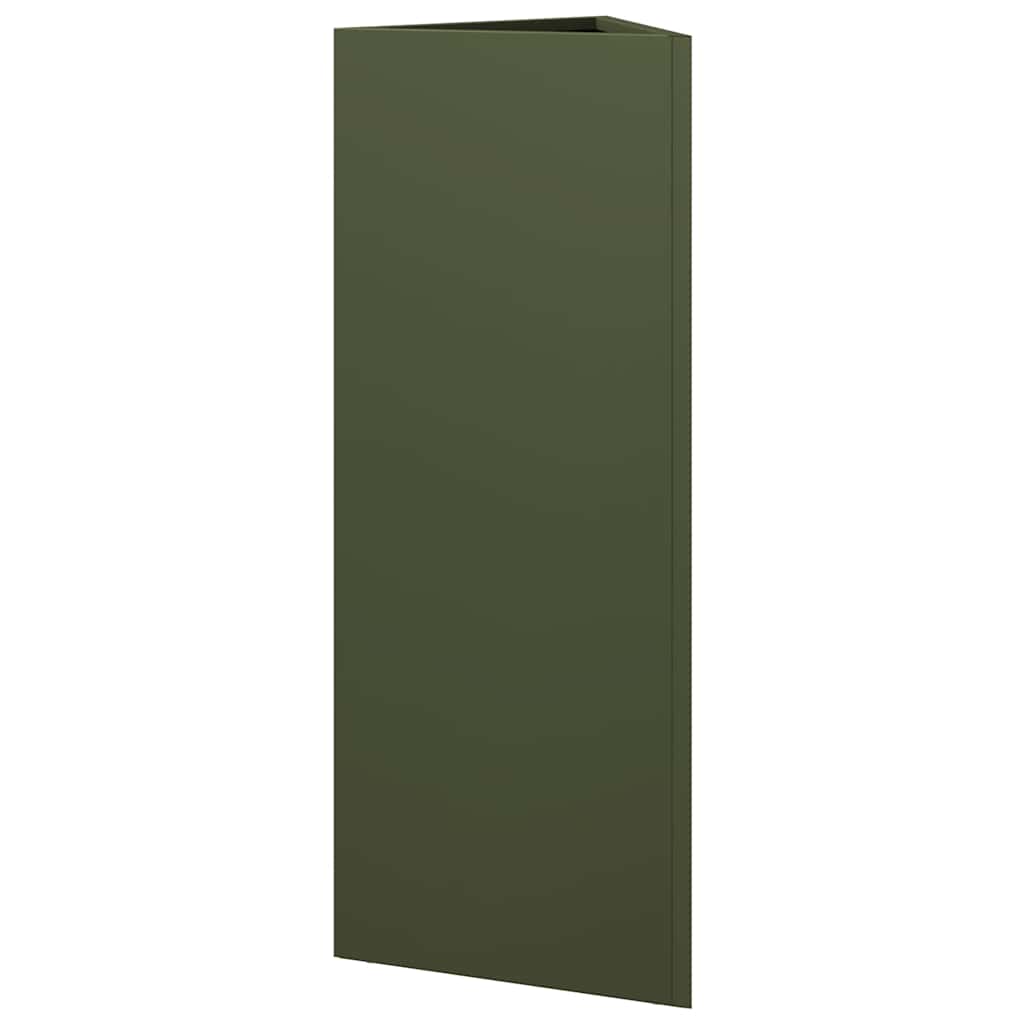 Pflanzkübel 30x26x75 cm Cortenstahl