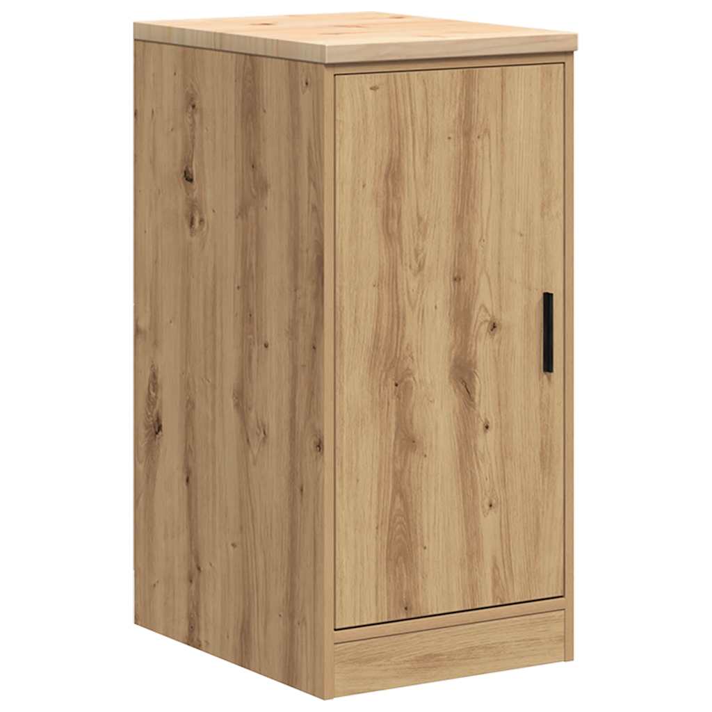 Garagenschränke 2 Stk. Schwarz Holzwerkstoff