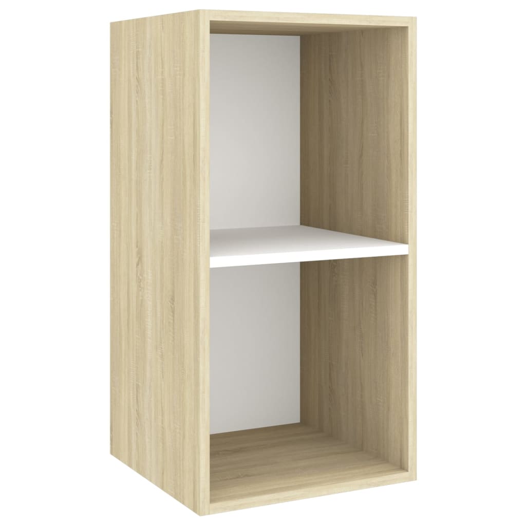 4-tlg. TV-Schrank-Set Weiß Holzwerkstoff