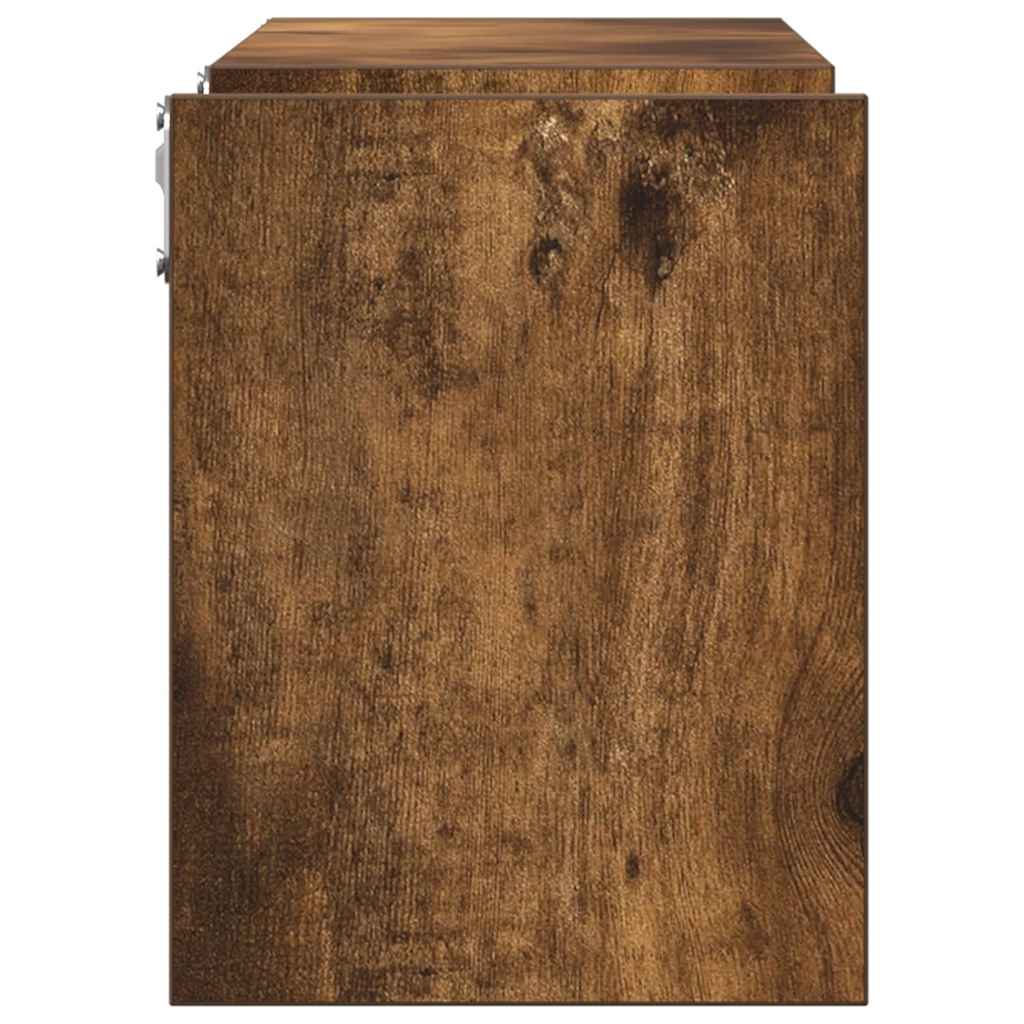Wandregale 2 Stk. Weiß 100x15x20 cm Holzwerkstoff