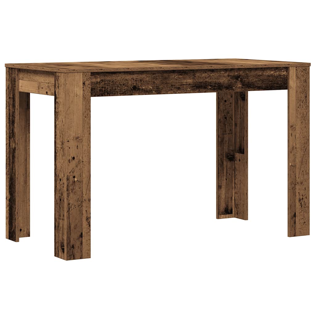 Esstisch Weiß 120x60x76 cm Holzwerkstoff