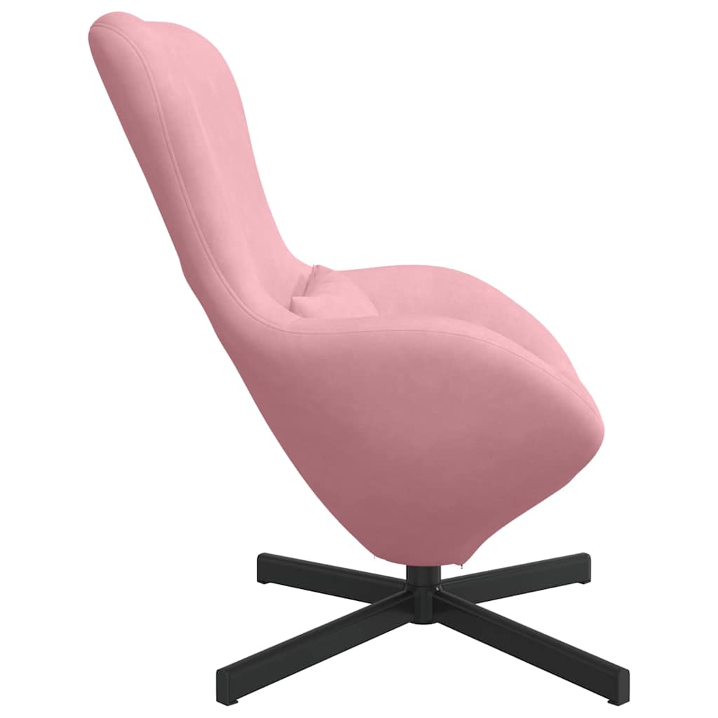Eiersessel Blau 63 x 73 x 90 cm Samt