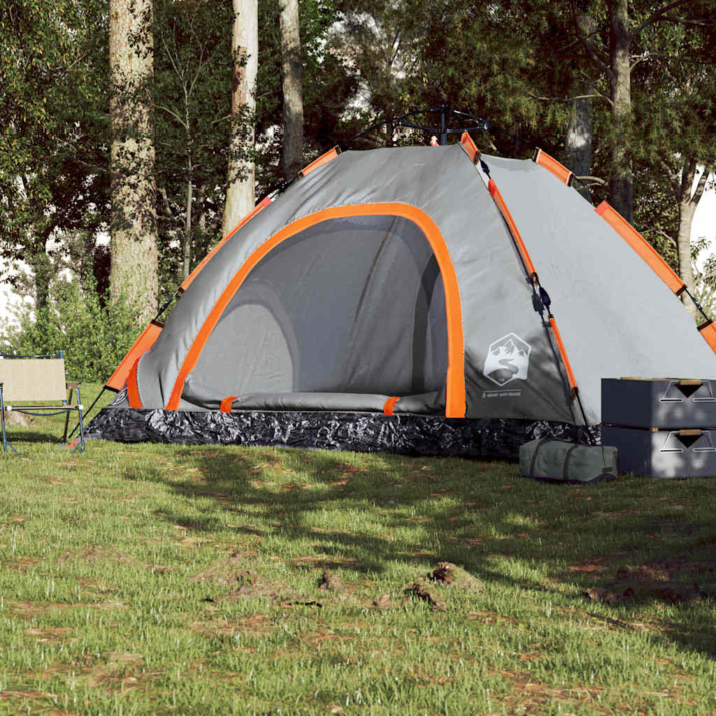 Campingzelt 2 Personen Grün Quick Release
