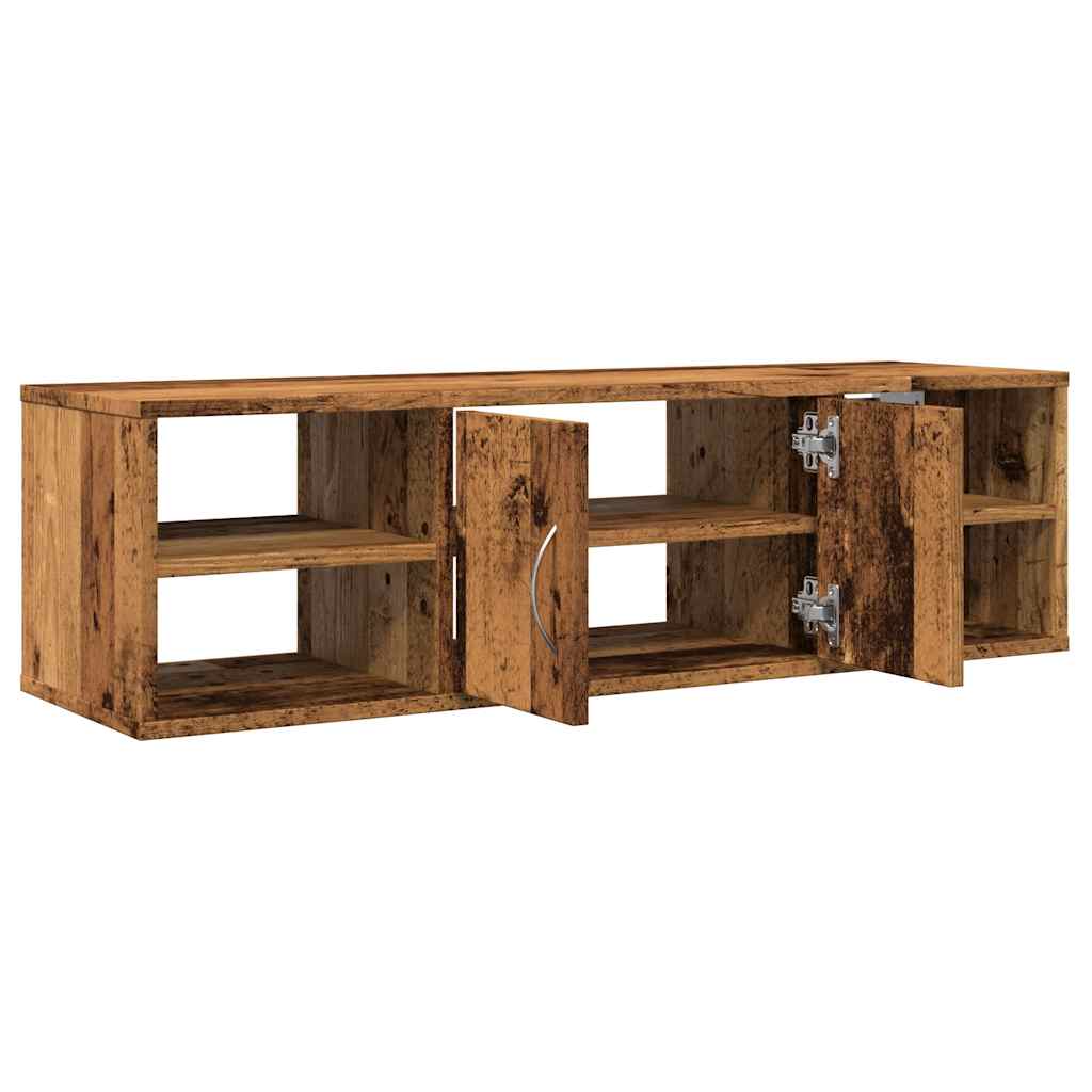 Wandregal Weiß 102x30x29 cm Holzwerkstoff