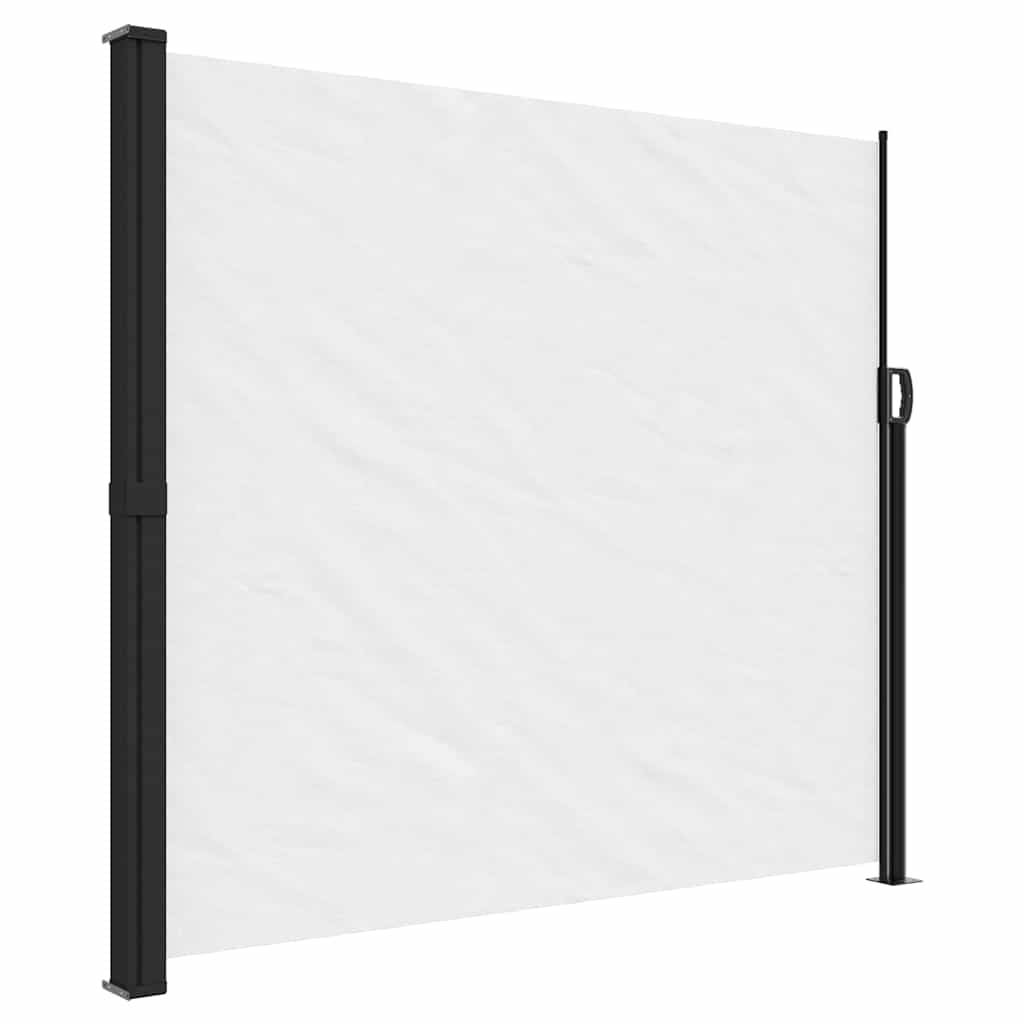 Seitenmarkise Ausziehbar Schwarz 100x300 cm