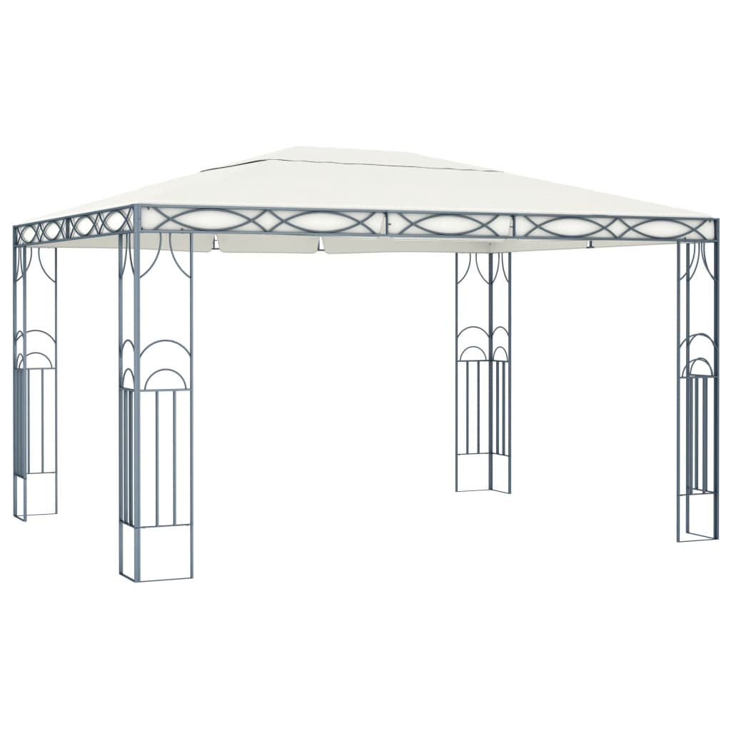Pavillon 300 x 300 cm Cremeweiß