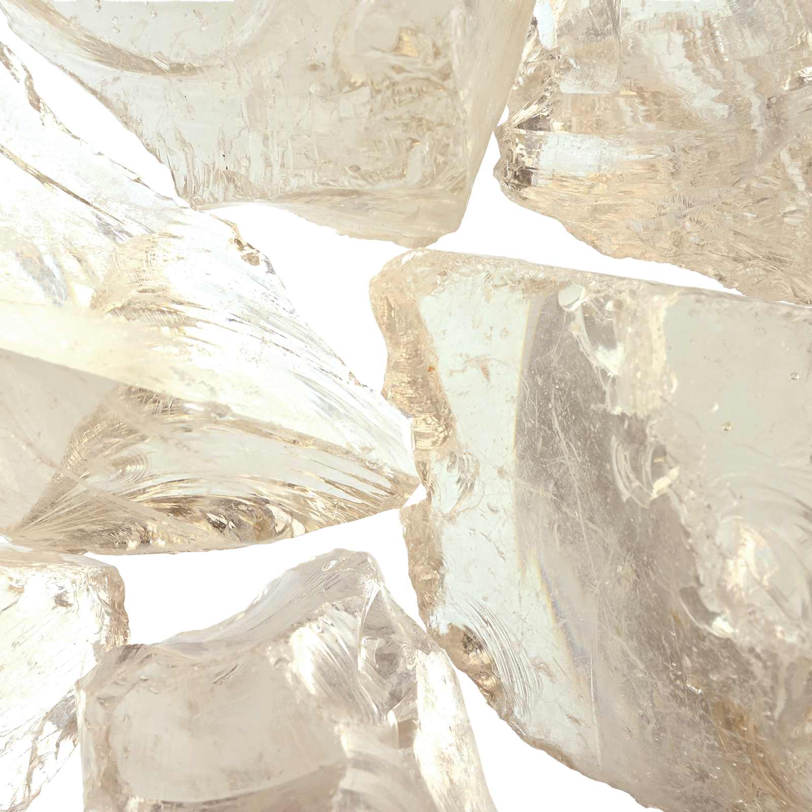 Gabionensteine aus Glas Grün 60-120 mm 25 kg