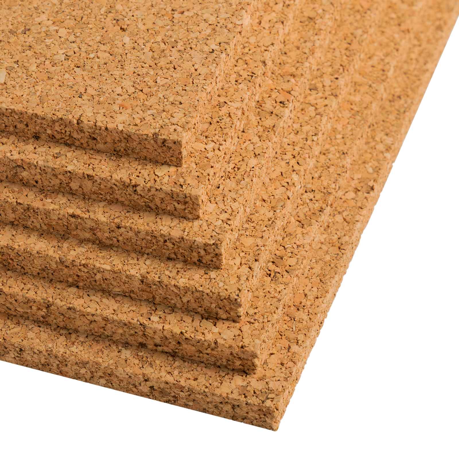 Korkplatte 6 Stk. Braun 100 x 50 cm Kork