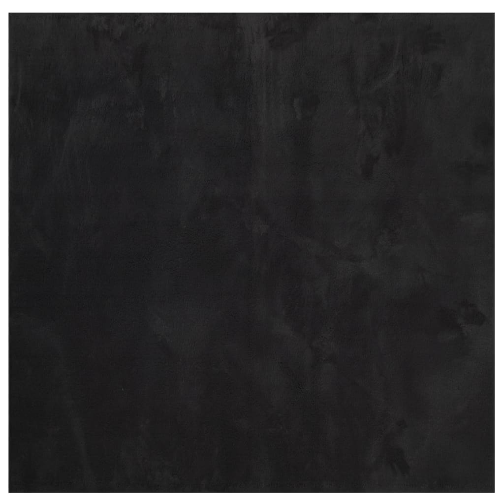 Teppich HUARTE Kurzflor Weich und Waschbar Anthrazit 60x110 cm