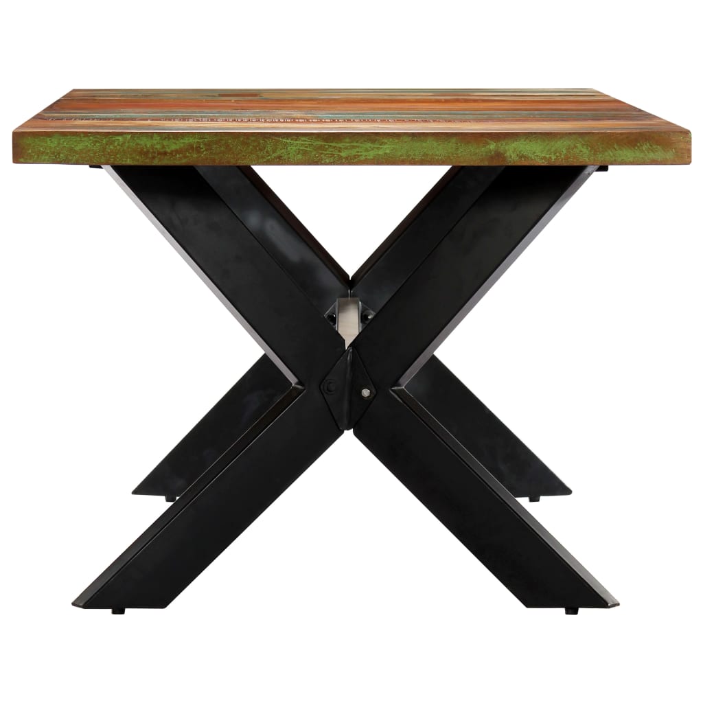 Esstisch Massivholz Mango und Stahlgestell 180 cm