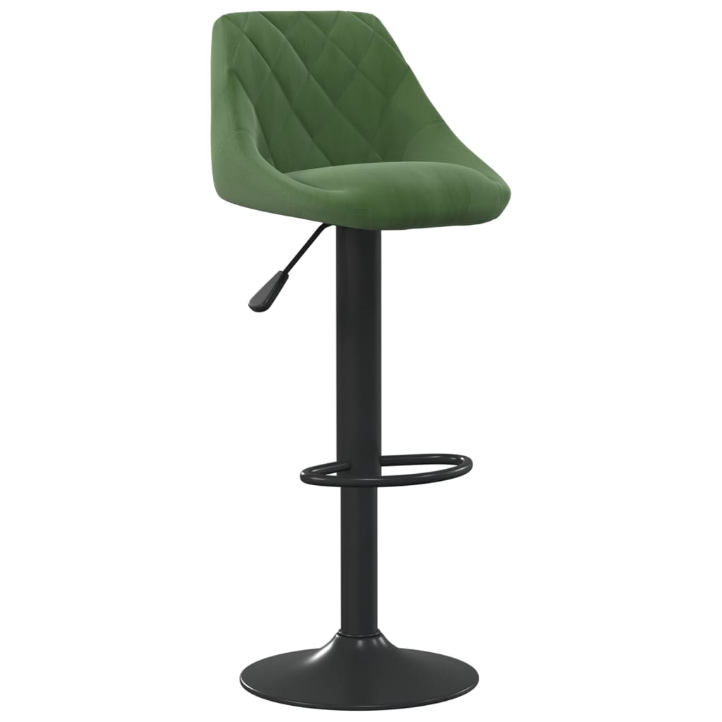 Barhocker Creme Samt