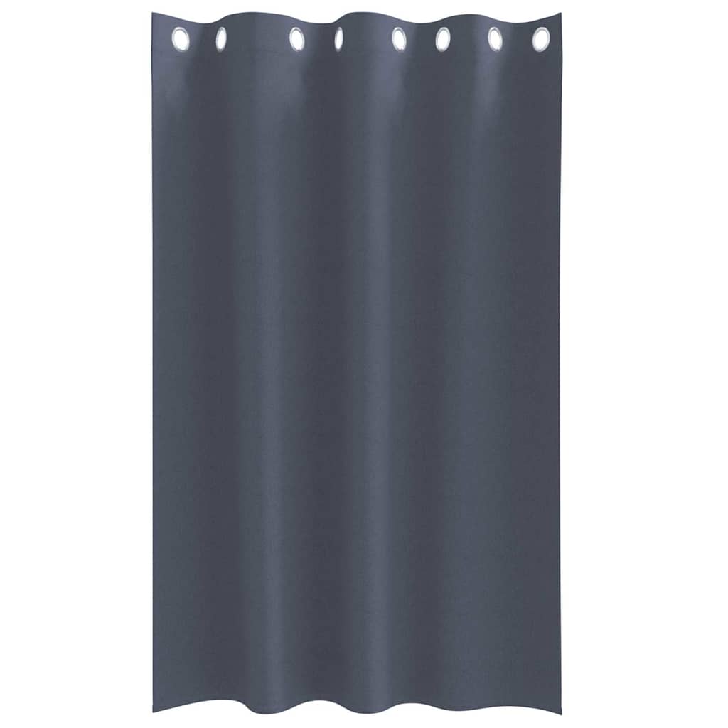 Verdunkelungs-Vorhänge mit Ringen 2 pcs Beige 140 x 140 cm