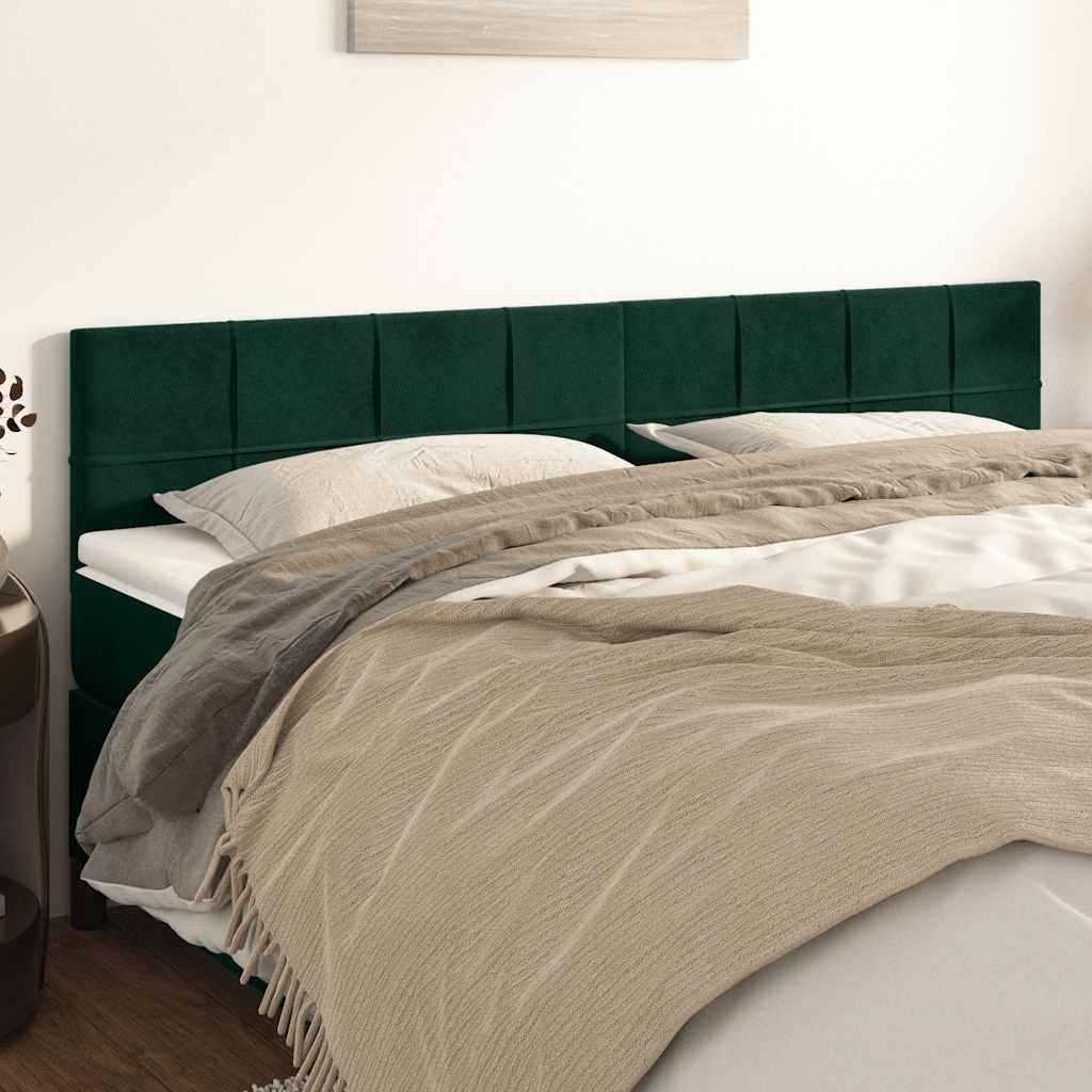 Kopfteil Hellgrau 80x5x118/128 cm Samt
