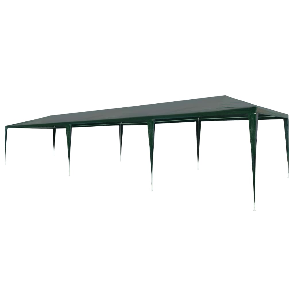 Partyzelt 400 x 300 x 255 cm Rot PE und Stahl