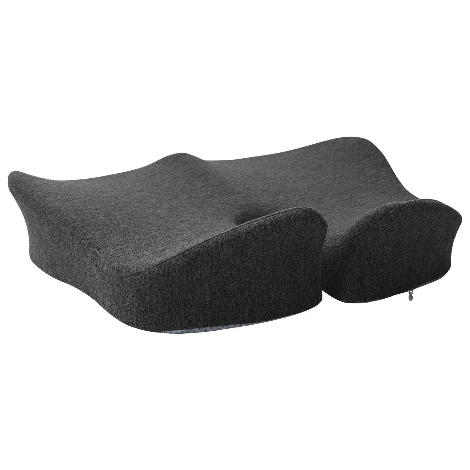 Sitzkissen Einfarbig Hellgrau 50 x 43 x 10 cm Viscoschaum