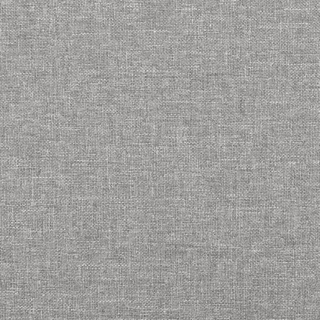 Kopfteil Dunkelgrau 80 x 5 x 118/128 cm Stoff