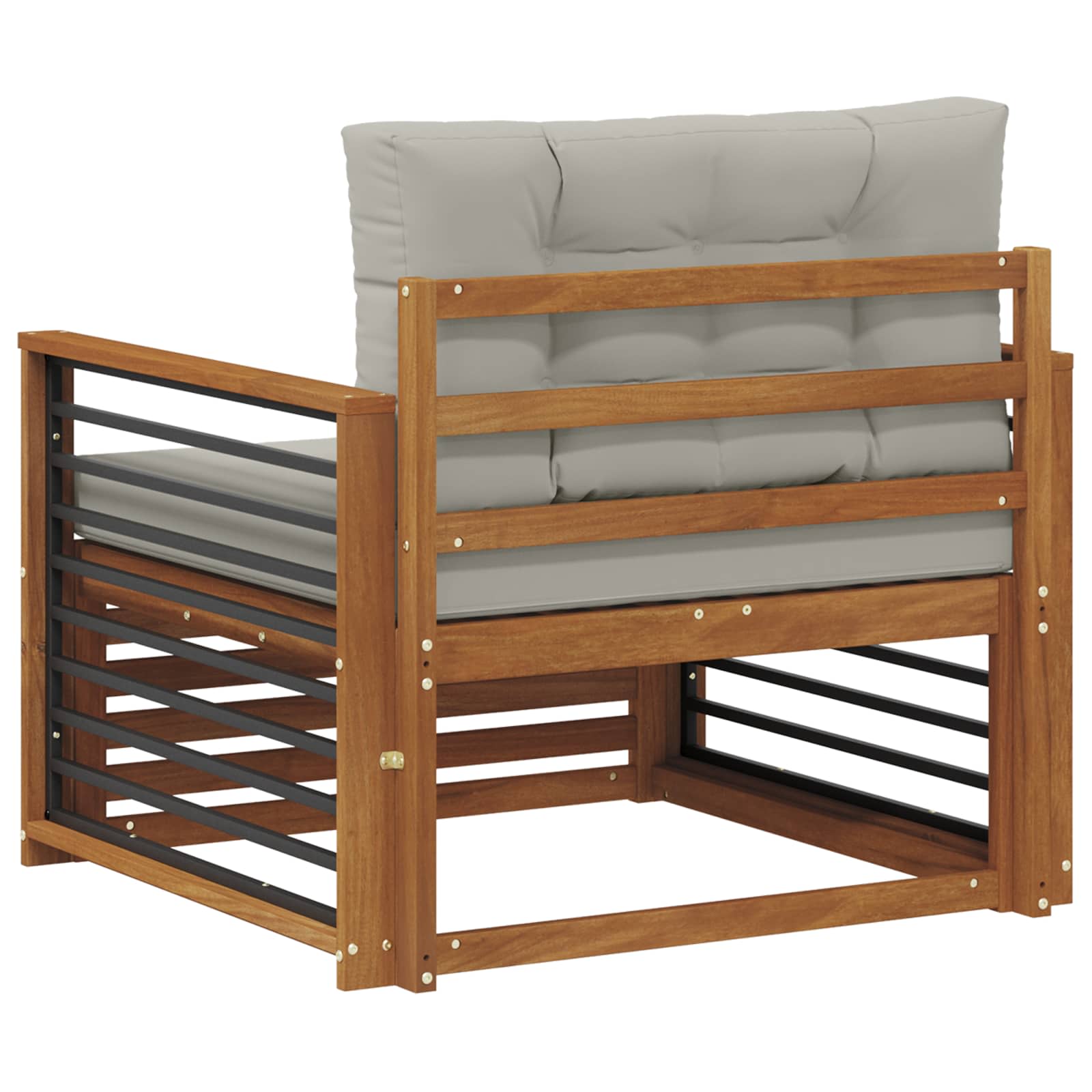 2 Stück Outdoor-Sofa Natur