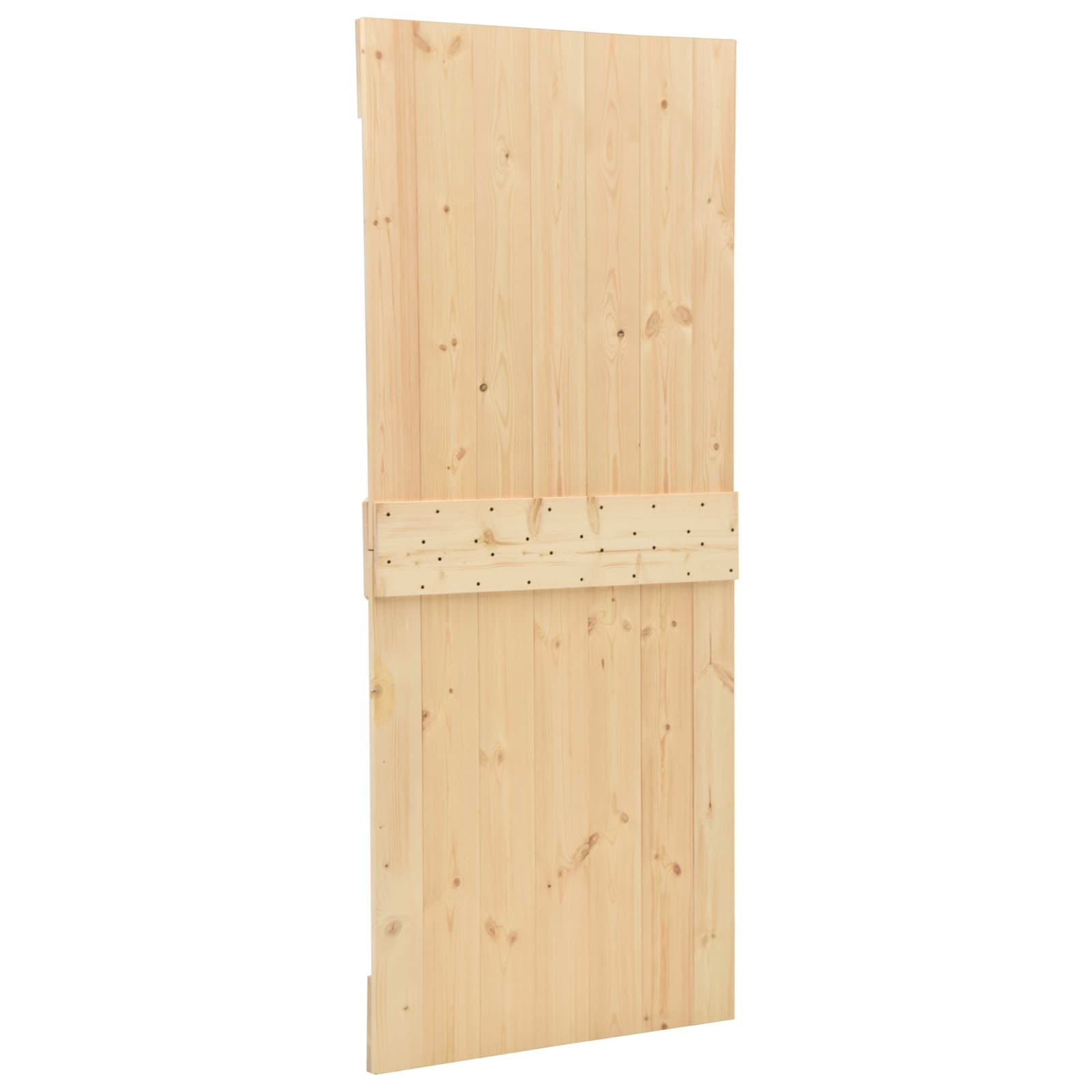 Tür NARVIK Natur 80 x 210 cm Massivkiefer