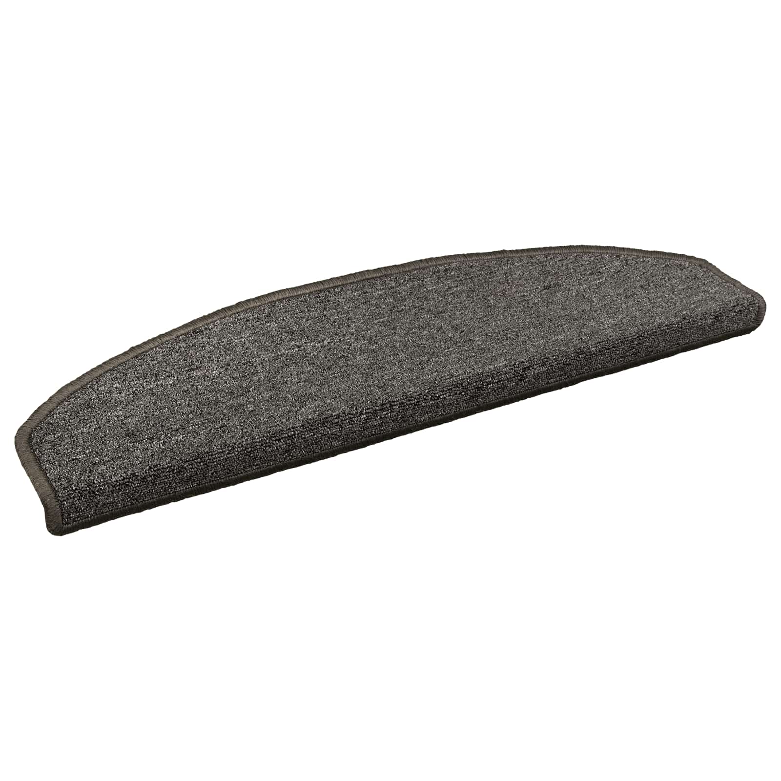 Stufenmatten 15 Stk. 56x17x3 cm Anthrazit Halbrund