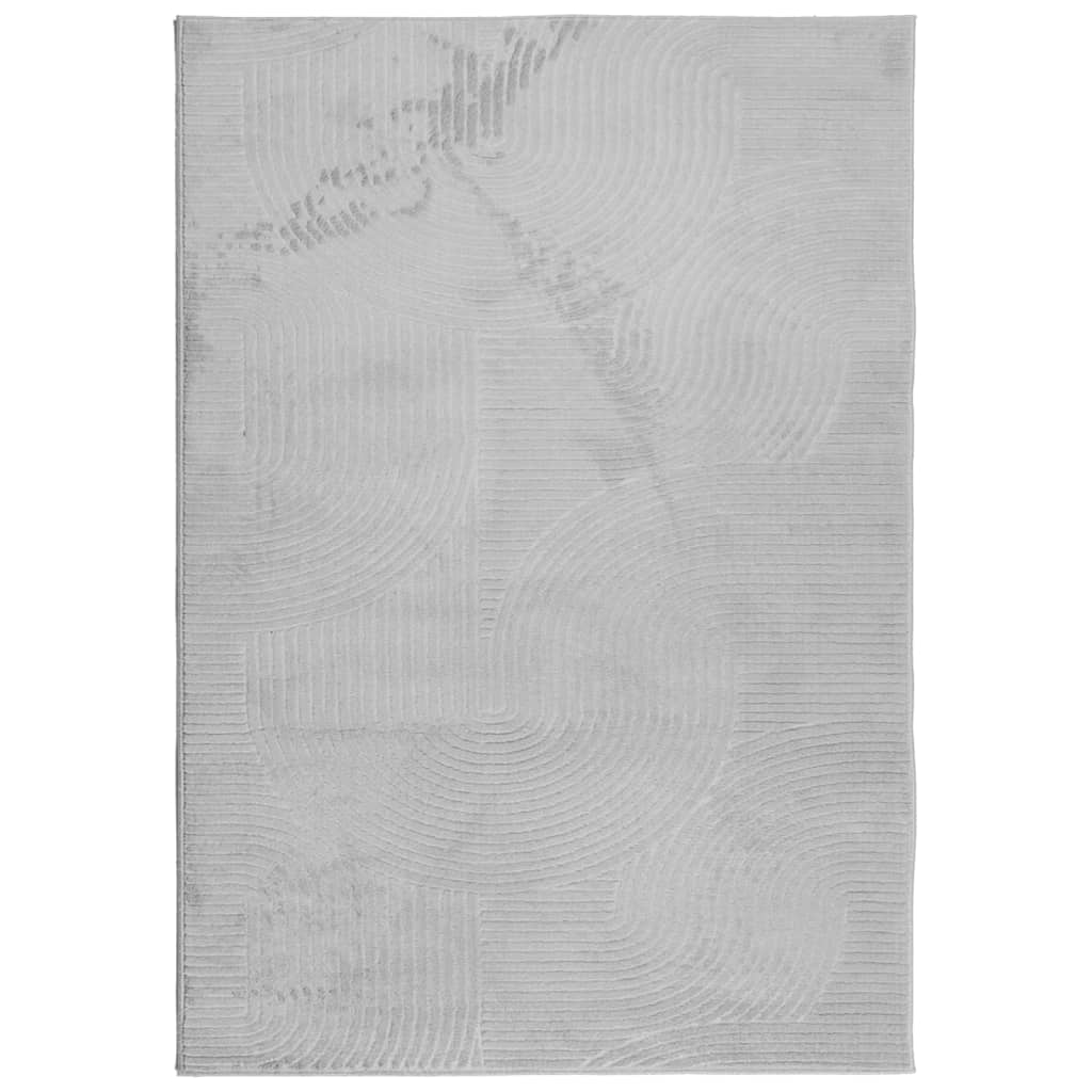 Teppich IZA Kurzflor Skandi-Stil Anthrazit 80x150 cm