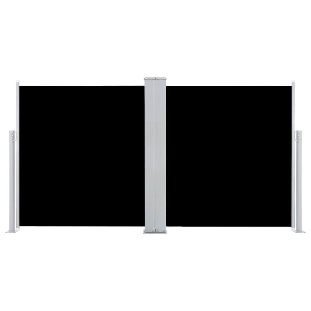 Ausziehbare Seitenmarkise 160×600 cm Braun