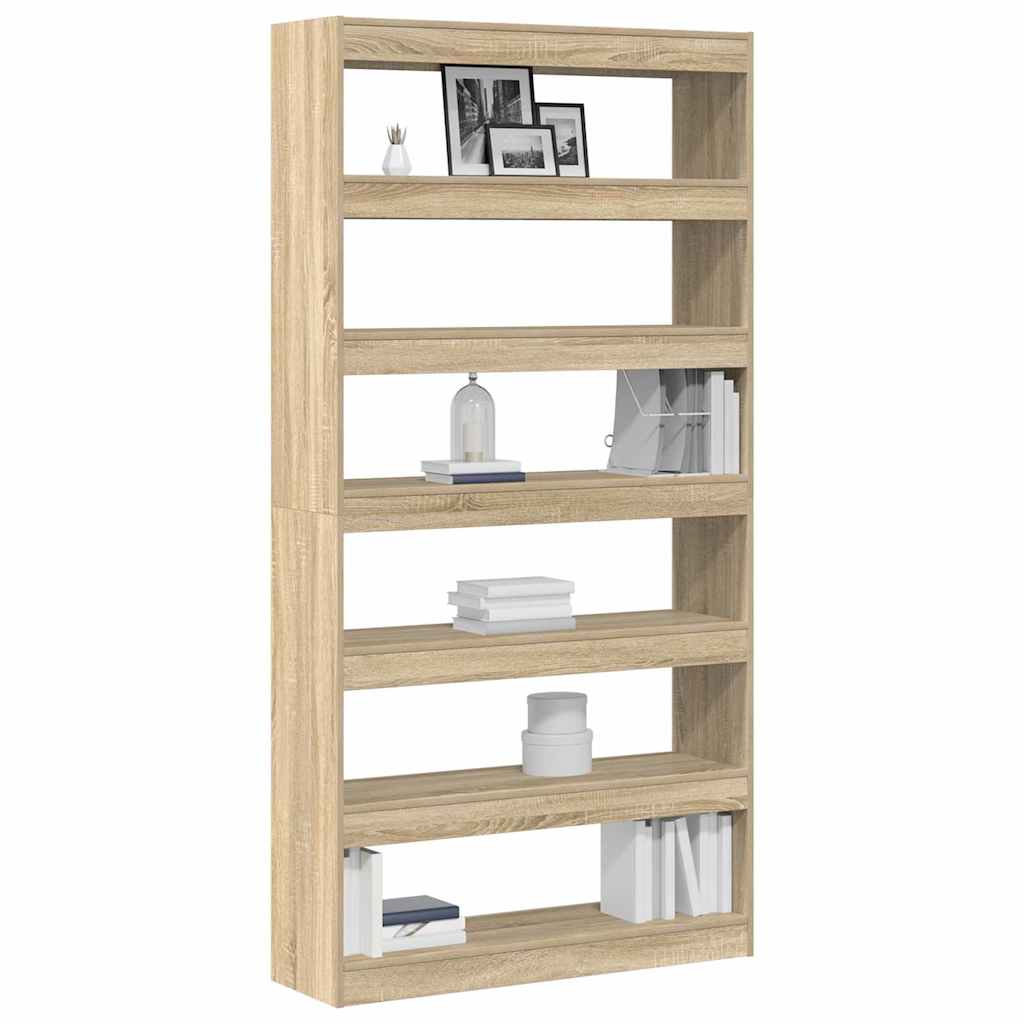 Bücherregal Weiß 100 x 30 x 198 cm Holzwerkstoff