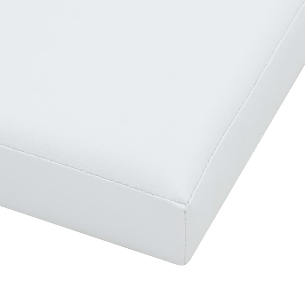 Hocker mit Stauraum Braun PVC