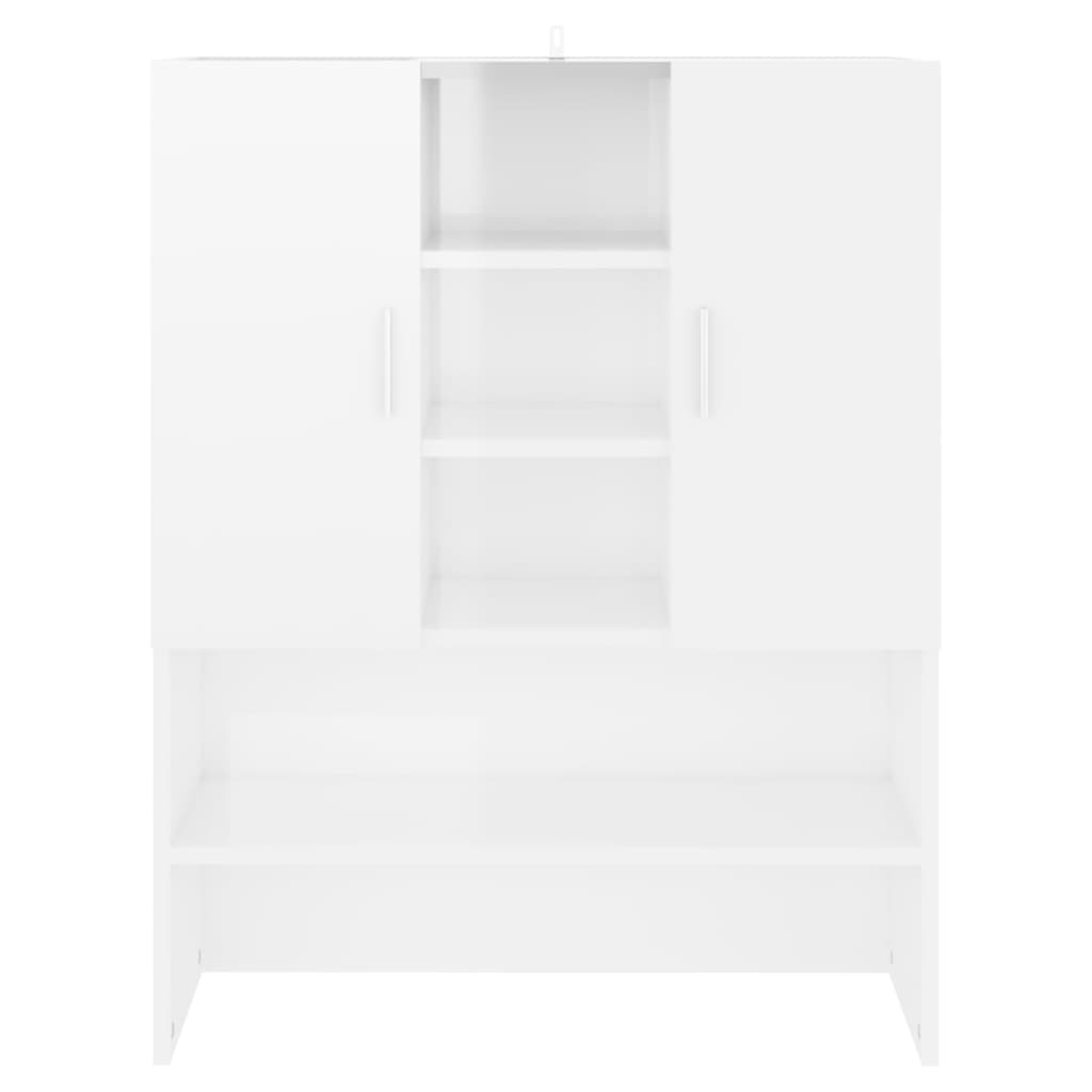 Waschmaschinenschrank Weiß 70,5x25,5x90 cm