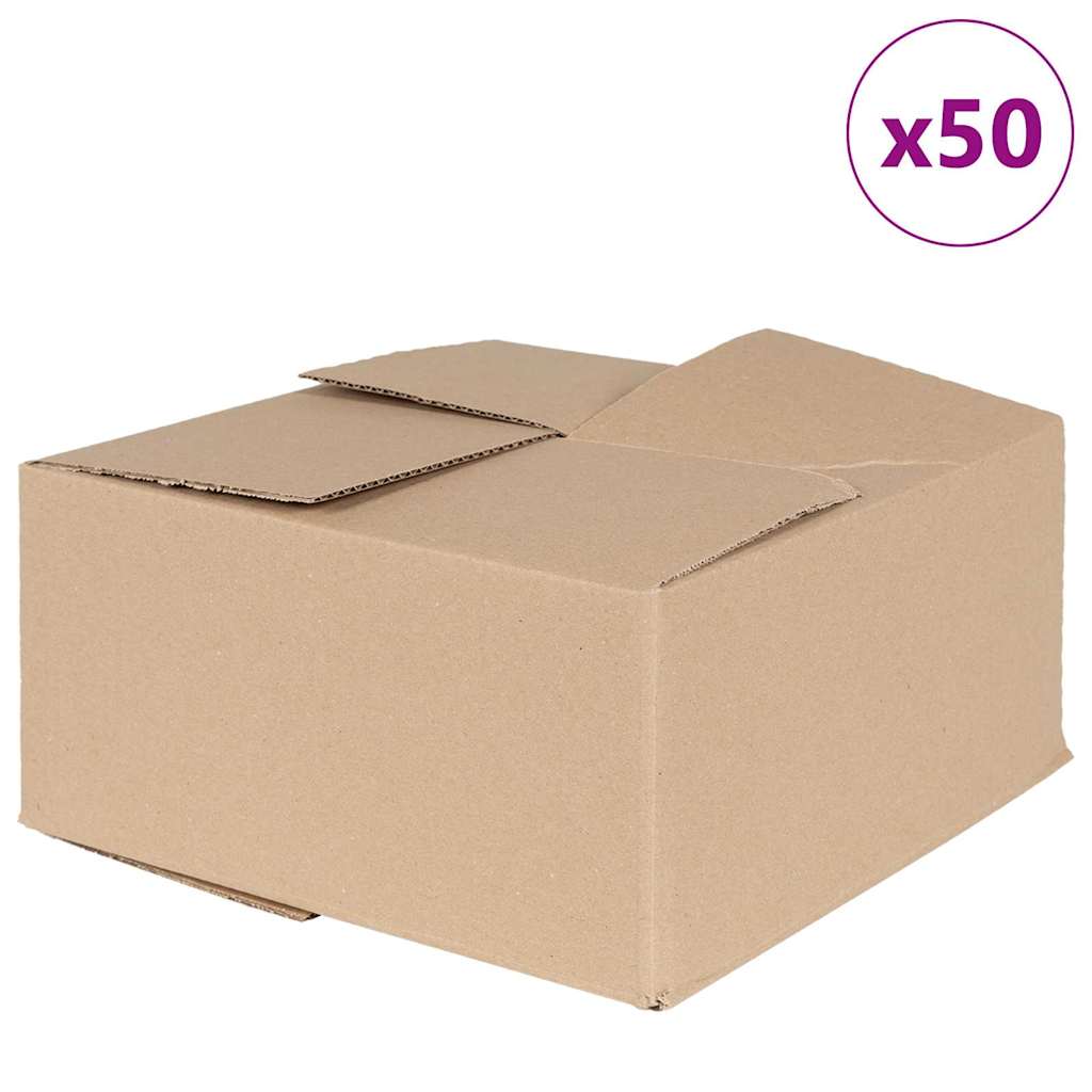 Faltbox mit Speicher 50 pcs Natur 15 x 15 x 8 cm Karton