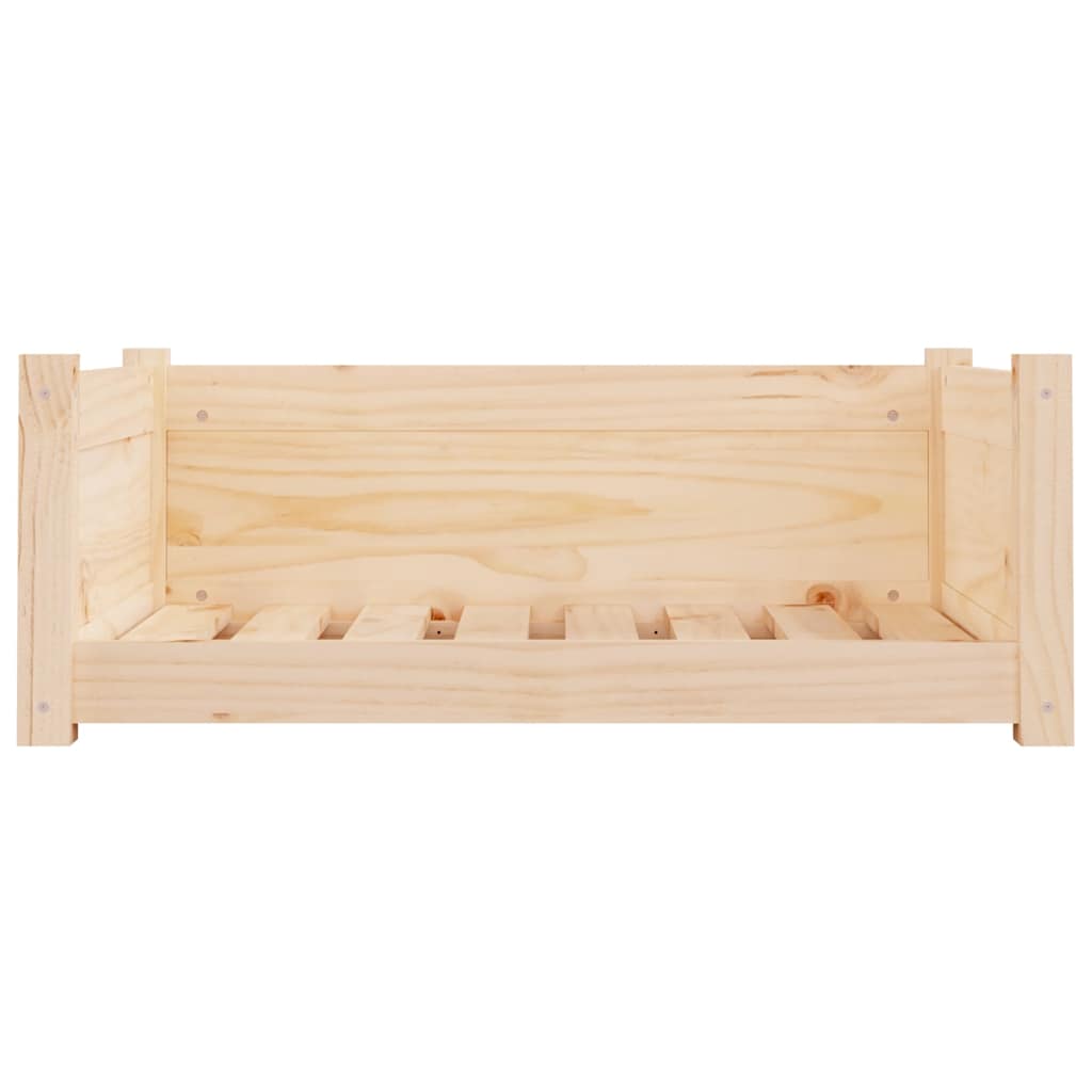 Hundebett 55,5 x 45,5 x 28 cm Massivholz Kiefer