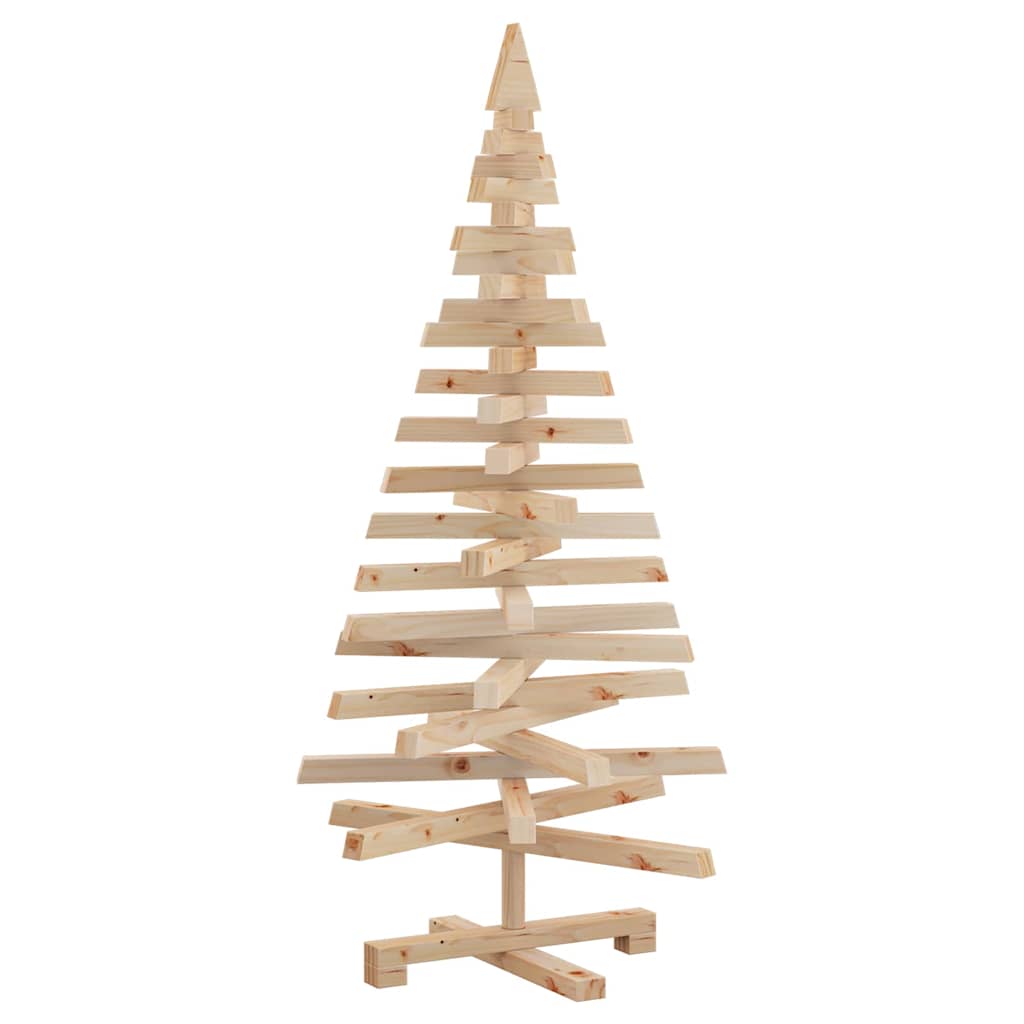 Weihnachtsbäume mit Ständer Natur 60 cm Massivholz Kiefer