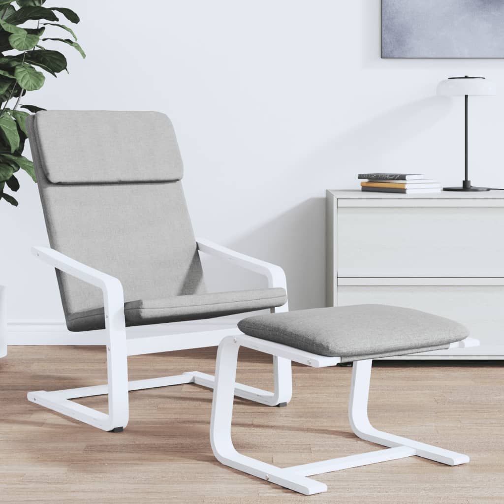 Relaxsessel Creme Stoff