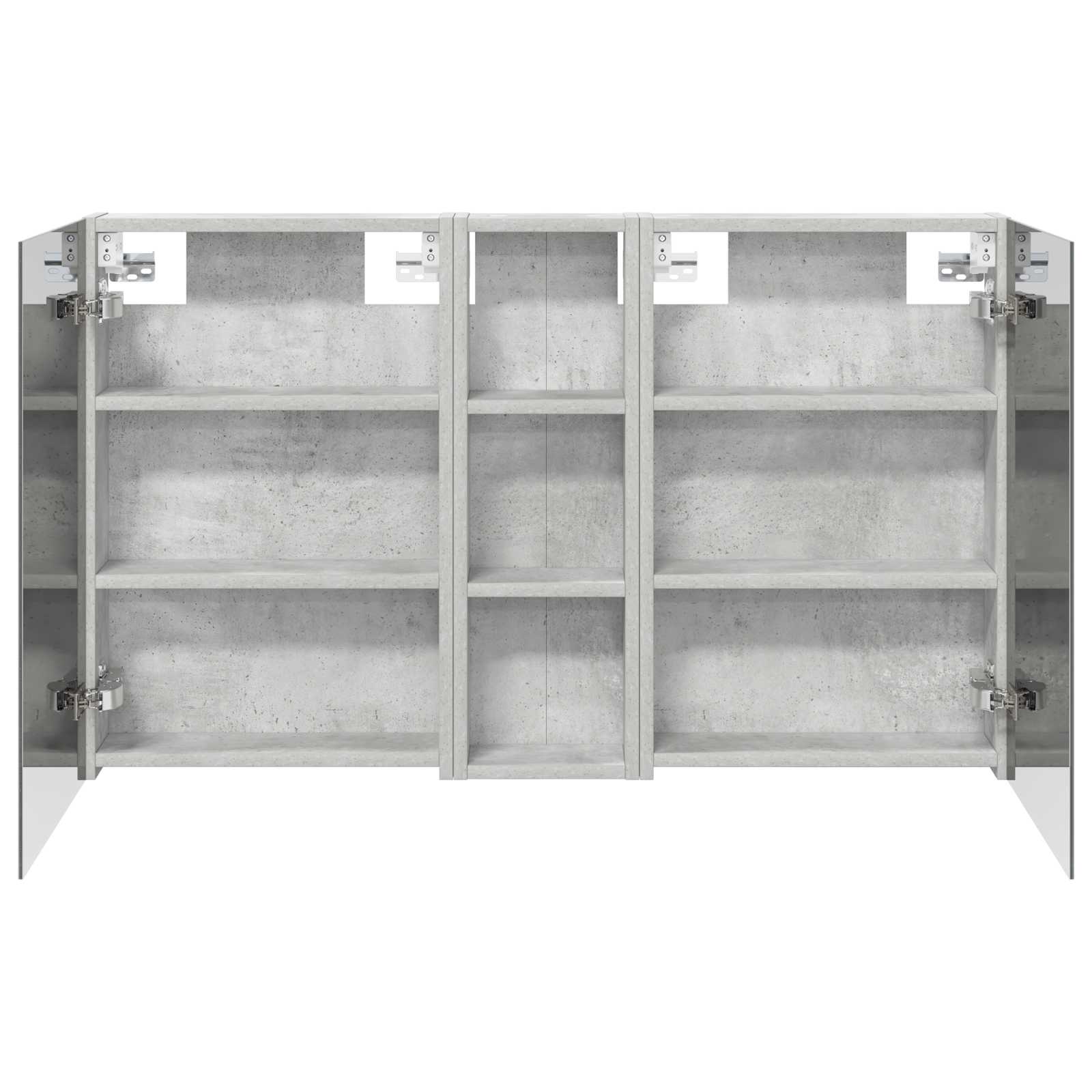 Badezimmerschrank-Set 3 pcs 80 x 10,5 x 50 cm Holzwerkstoff