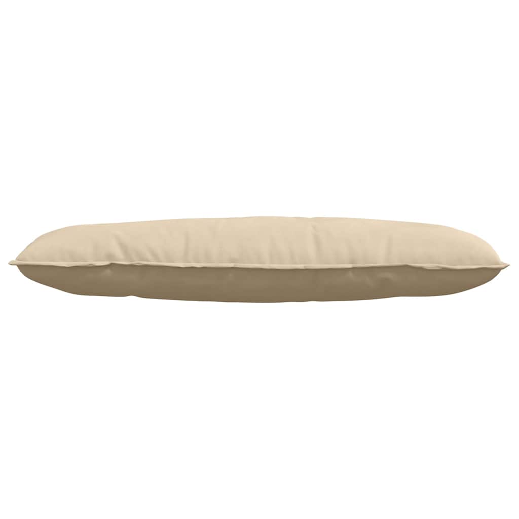 Rückenkissen Taupe 50 x 45 cm Mikrofaserstoff